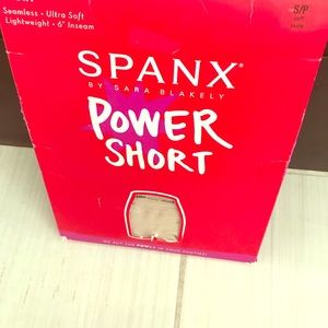 Spanx Power short soft nude